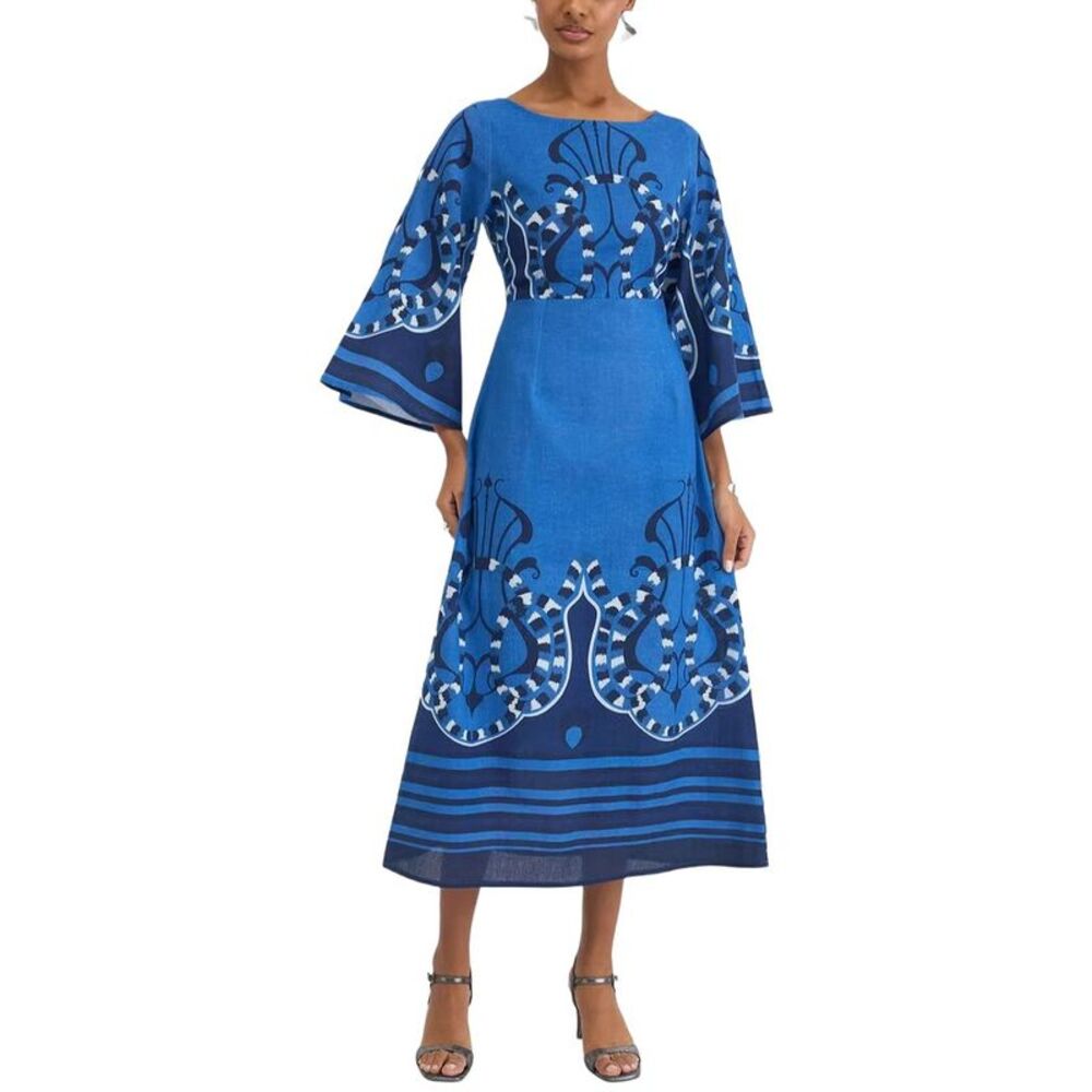 Anette Womens Midi Dress
